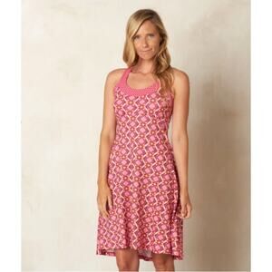 PrAna Botania Cali Dress with Shelf Bra Cotton Soft Stretchy S